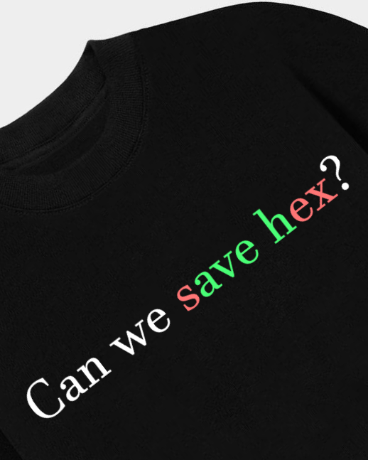 Can we save hex T-Shirt